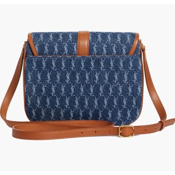 YSL DENIM Small Le Monogramme  Shoulder Bag - Picture 2 of 4